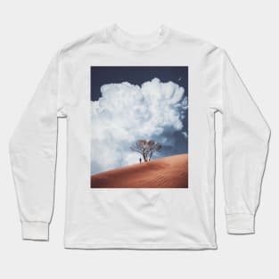 Alone In The Cloud Long Sleeve T-Shirt